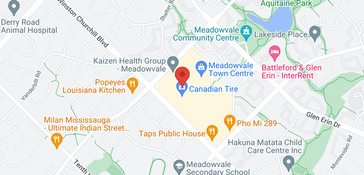 map of #3 -6550 MEADOWVALE TOWN CTR CIRC